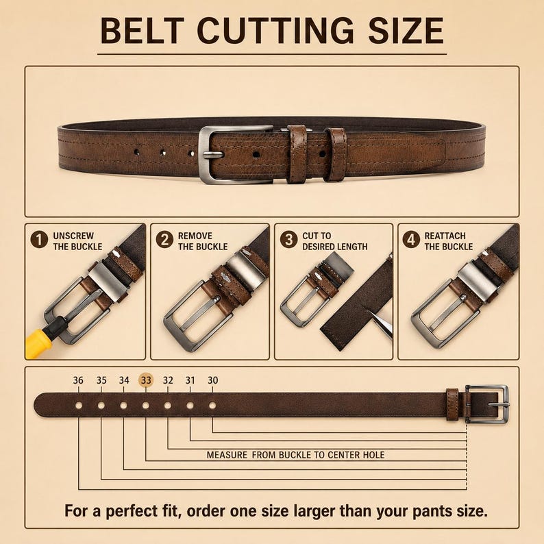 3 Pack Men’s Belt Set — Great value set for everyday