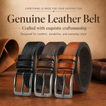 3 Pack Men’s Belt Set — Great value set for everyday