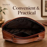 Genuine Leather Men’s Messenger Bag