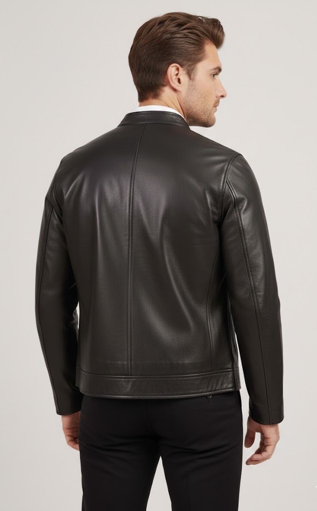 mens-premium-black-leather-trucker-jacket