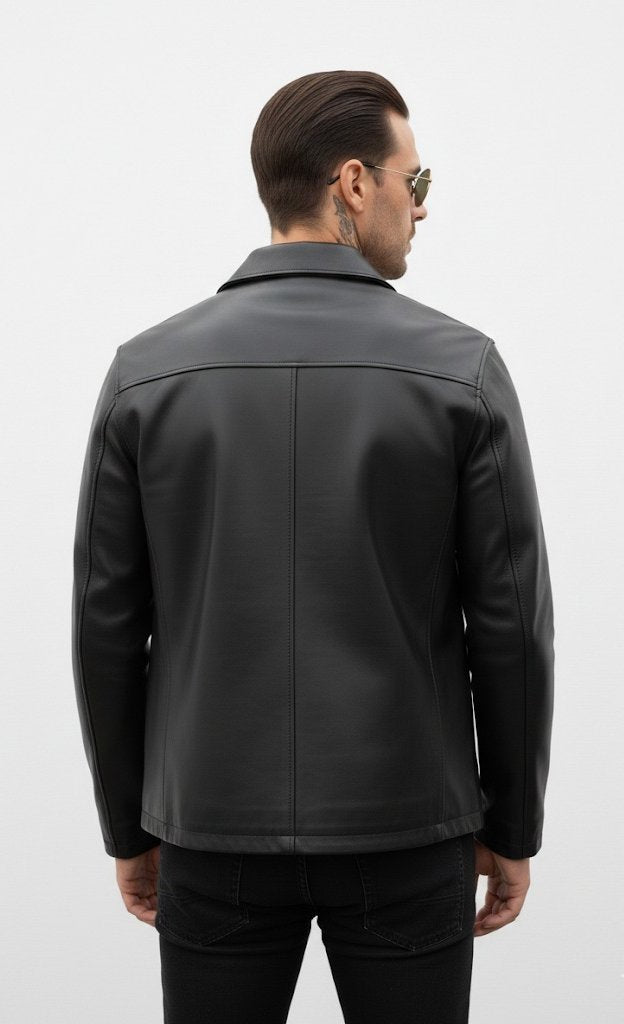 mens-premium-matte-black-leather-shirt-jacket