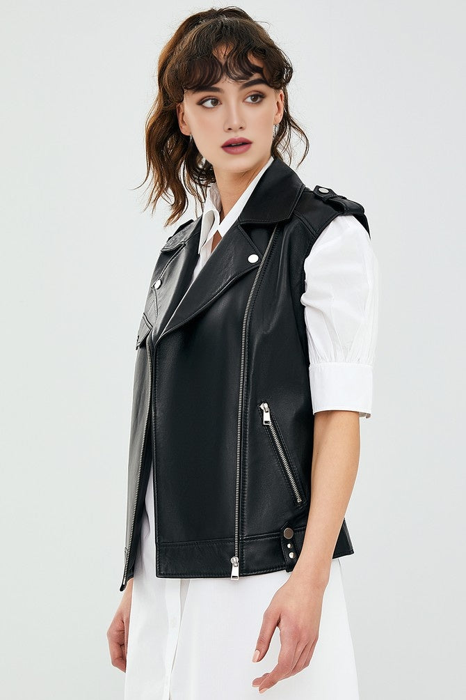 Black Cuba Vest For Woman