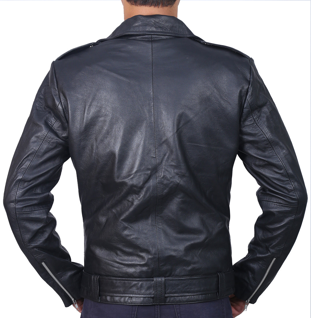 Negan Black Stylish Leather Jacket For Men