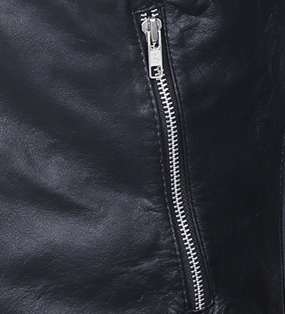 Negan Black Stylish Leather Jacket For Men