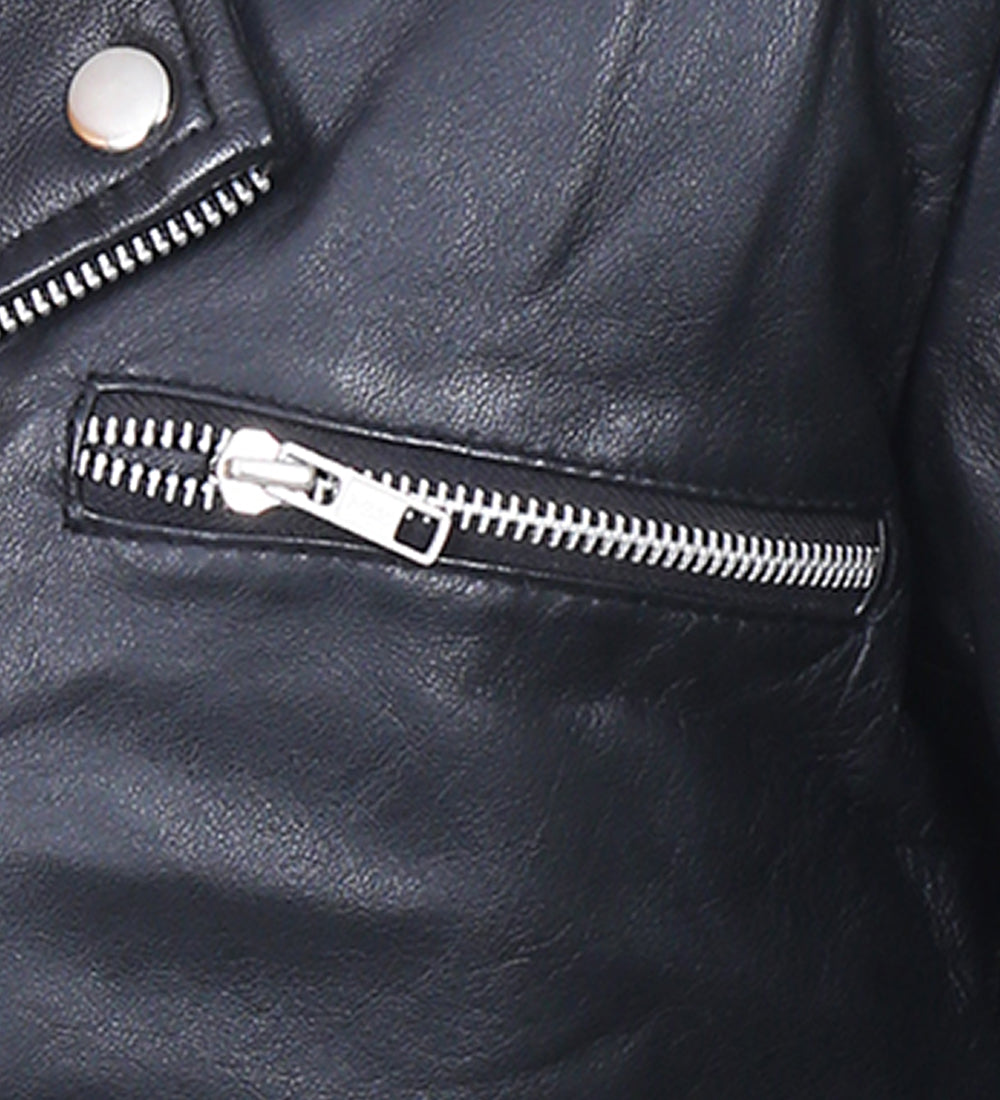 Negan Black Stylish Leather Jacket For Men