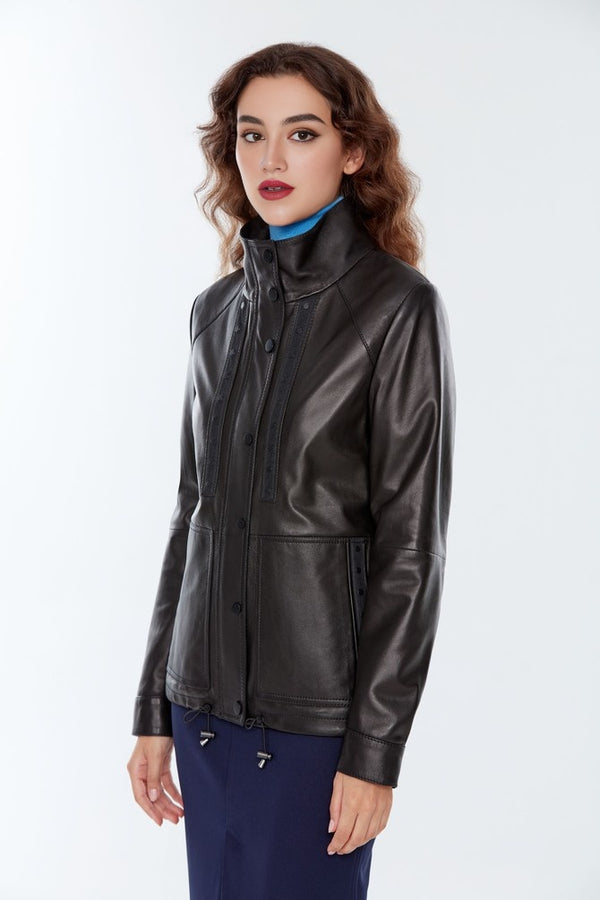Maria Black Stylish Leather Jacket For Women
