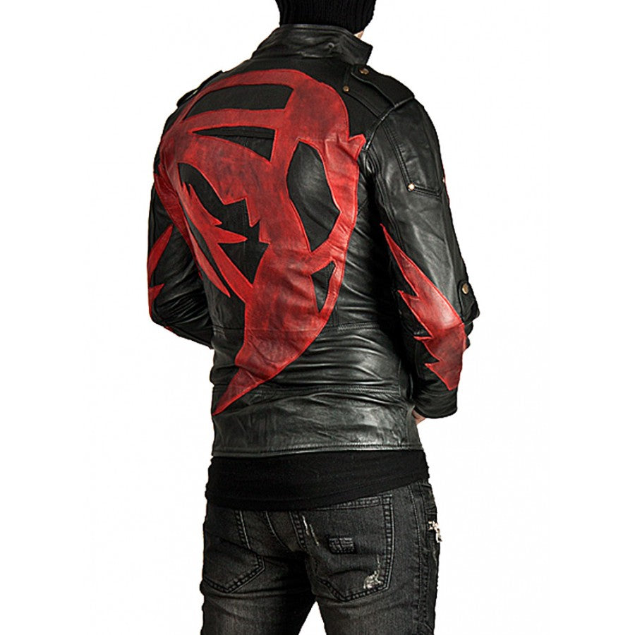 James Heller Black Stylish Leather Jacket For Men