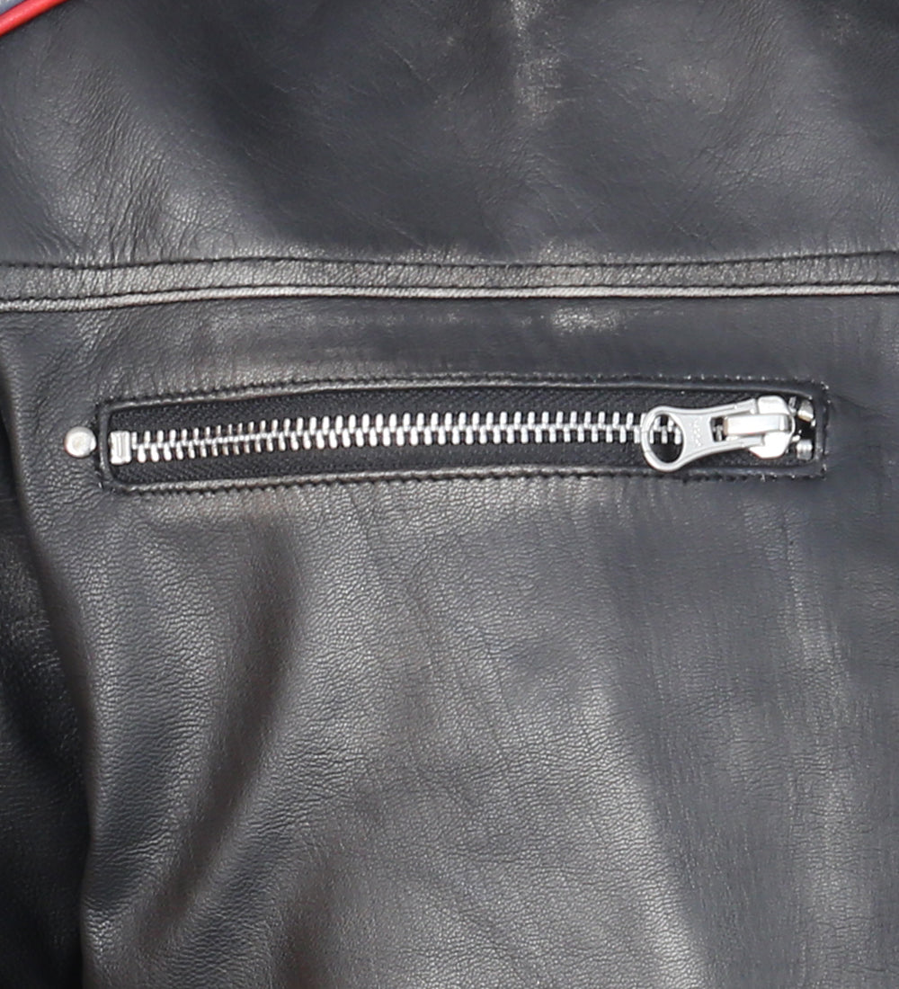 Retro Black Stylish Leather Jacket For Men