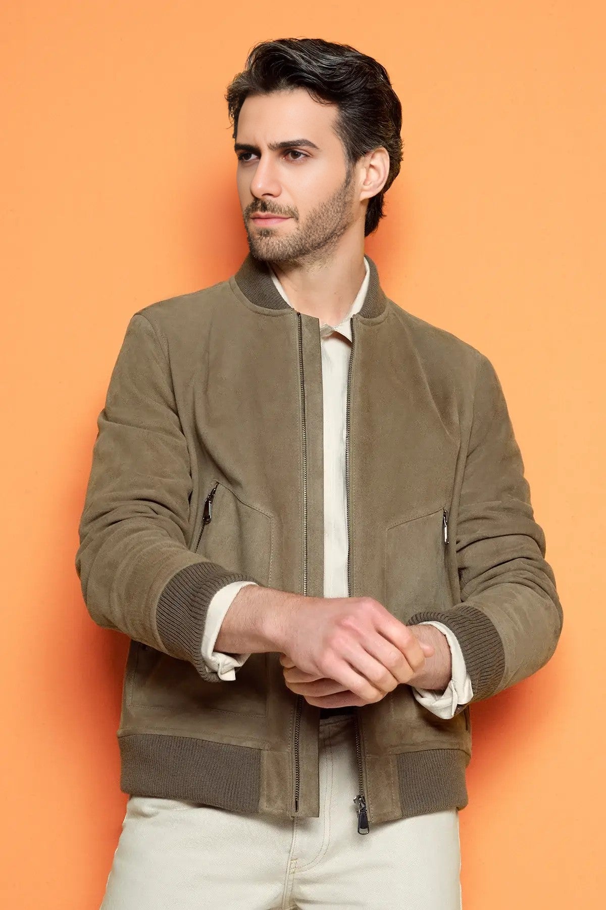 Sable Crest Brown Leather Jacket