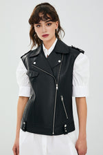 Black Cuba Vest For Woman