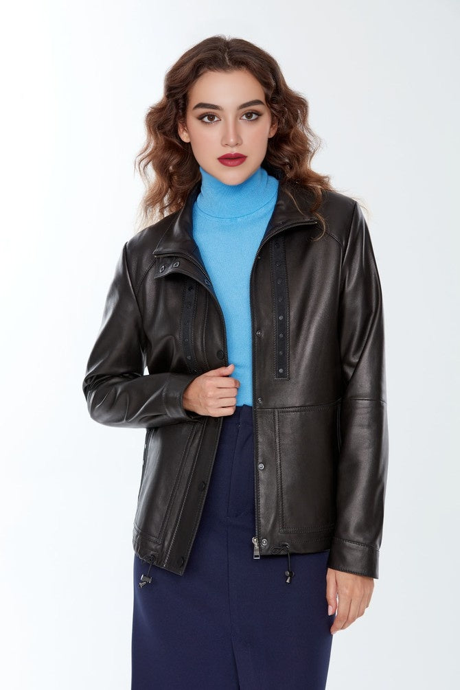 Maria Black Stylish Leather Jacket For Women